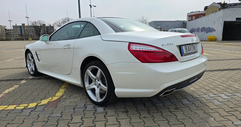 Mercedes-Benz SL cena 320000 przebieg: 38000, rok produkcji 2016 z Lwówek Śląski małe 407